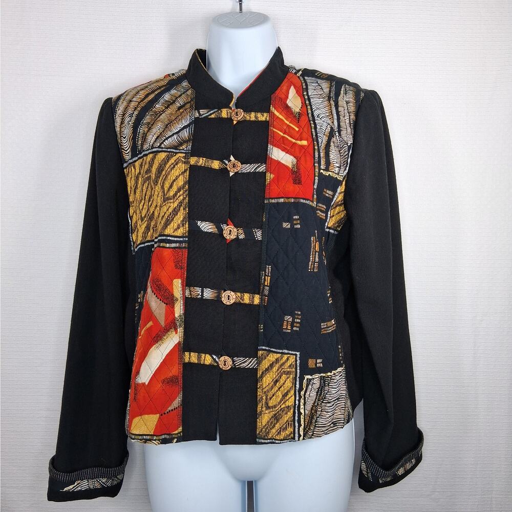 Nancy Bolen Petites City Girl Art to Wear Jacket Women's‎ Medium Nothing Matches
